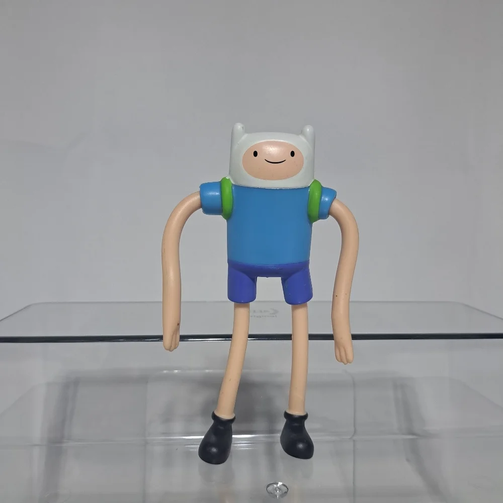 Adventure Time -‎ Rubber Finn - Action Figure McDonald's Happy Meal Toy